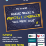 CONCURSO NACIONAL DE MATEMÁTICA Y COMUNICACIÓN